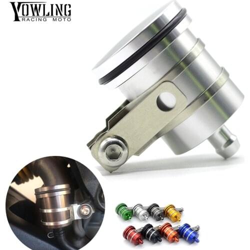 Universal Motorcycle Brake Fluid Reservoir Tank Oil Fluid Cup for Aprilia TUONO R V4R Factory V4 R MANA 850 RS 125 250 z1000sx