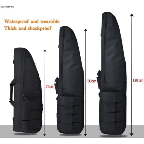 Waterproof Tactical Heavy Duty Gear 98CM/118CM Gun Bag Hunting Airsoft Accessories Military Molle Sniper Rifle Case