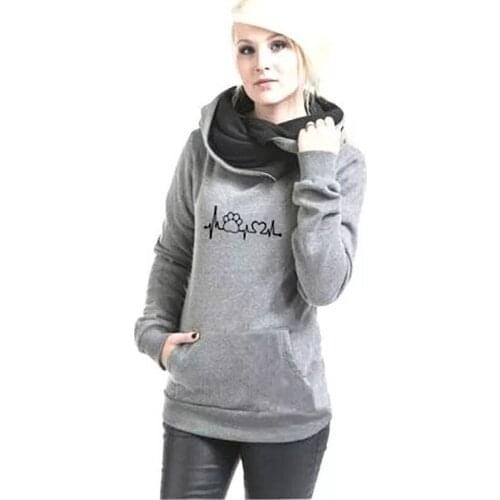 Autumn Winter Hoodies Women Pattern Embroidery Long Sleeve Plus Size Fashion Pullovers Sweatshirt Tops Vintage Warm Hooded