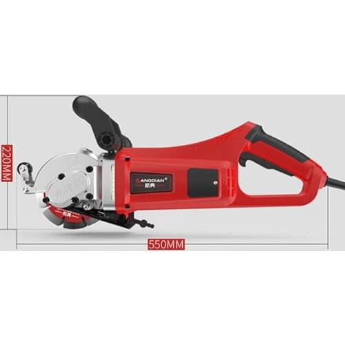 K1331 Wall Grooving Machine Fully Automatic Dust-free Wall Cutting Machine Hydropower Multifunctional Concrete Slotting Machine