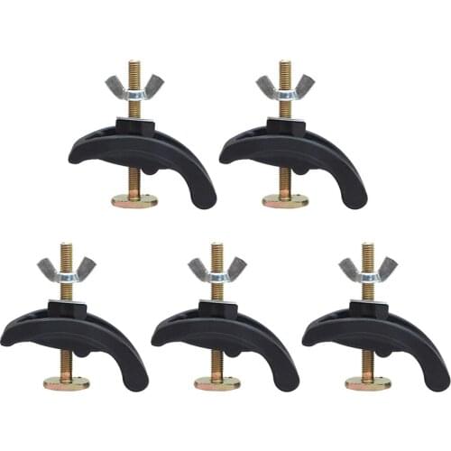 5Pcs CNC Milling Engraving Machine Pressing Plate Clamp Fixture T-slot Parts