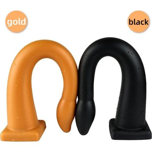 New Super Long Anal Plug liquid Silicone Big Butt Plug G spot Stimulation Prostate Massage Erotic Anal Gay Sex Toy For Men Woman