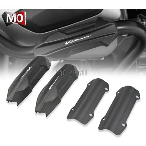 Motorcycle Crash Bar Bumper Engine Guard Protector Decorative Block 25mm For SUZUKI V-Strom DL 1000 650 DL1000 DL650 VStrom1000