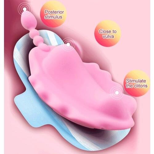Bluetooth Butterfly Wearable Dildo Vibrator for Women Wireless APP Remote Control Vibrating Panties Sex toys for Couple Sex Shop