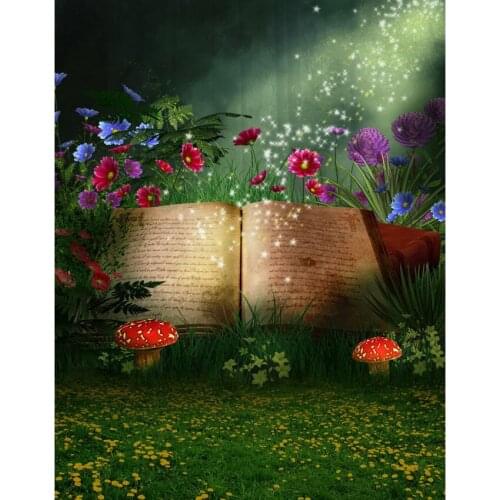 LIFE MAGIC BOX Photography Backdrops Book Garden Vinyl And Floordrops Background For A Photo S-2323