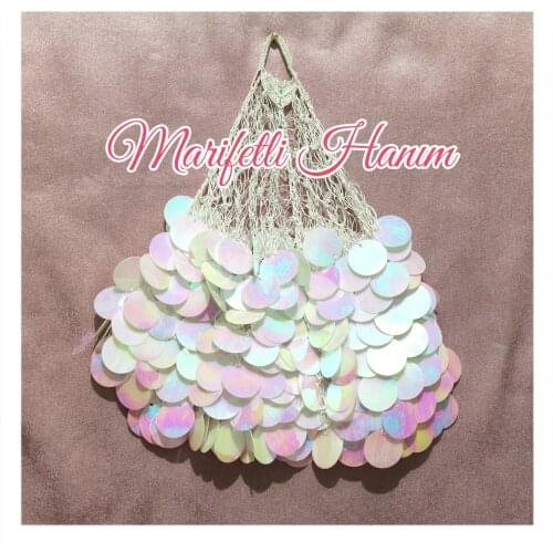 Best Special Bride Accesorries White Sequins Gelin Halay Mendili for Bridesmaids Henna Wedding Dance Scarf Tanztücher