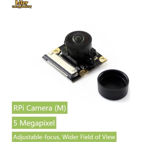 Waveshare Raspberry Pi Camera Module, Fisheye Lens, Wider Field of View