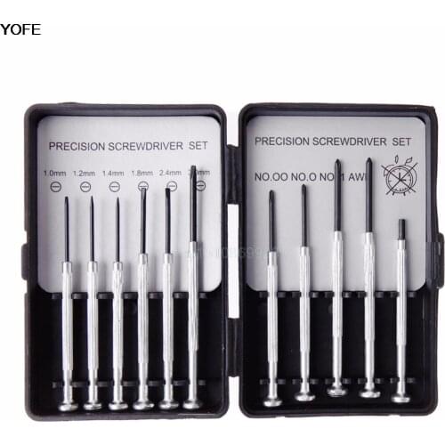 New 11pcs Jewelers Micro Screwdriver Set Precision Watch Jewelry Glasses Repairs