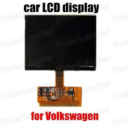 New design New VDO LCD Display for Audi A3 A4 A6 for VOLKSWAGEN with High Quality Free Shipping