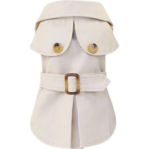 British Style Dog Clothes Pet Warm Coat For Small Large Dogs Autumn And Winter Parka Jacket Fashion Chuhuahua Teddy Clothing