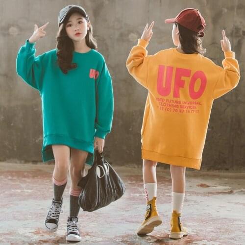 Loose Long Style Baby Girls Winter Warm Spring Childrens Coat Kids Plus Velvet Teens Tops Thicken Bottoming Christmas Gift