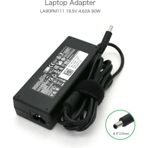 19.5V 4.62A 90W 4.5*3.0mm LA90PM111 Laptop Power Supply for Dell Inspiron Series 5348-R1236 0RT74M PA-1900-32D5 RT74 AC Adapter
