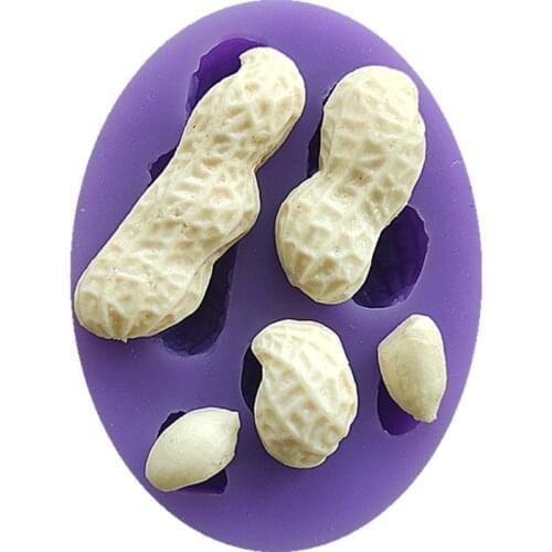 3D Peanut Shaped Chocolate Molds Kitchen Utensils Cooking Tools Sugar Cake Decoration Tools18170