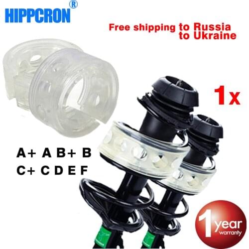 Hippcron 1PCS Car Shock Absorber Auto-Buffers Spring Bumpers A/B/C/D/E/F Type Universal For Cars Cushion Suspension Buffers