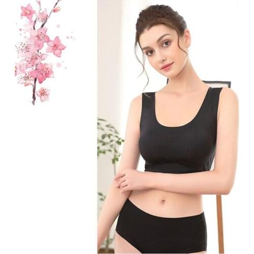 Seamless Bra Wire Free Brassieres Soft Breathable Women Underwear Sexy Intimates Womens U-Shaped Lingerie