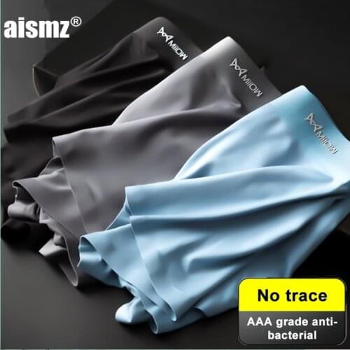 Men Underwear Boxers Breathable Man Boxer Solid Gay Sexy Underpants Mens Comfortable Brand Shorts Underwear For Men Pants 3XL