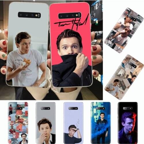 Tom Holland famous actor high quality Phone Case coque For Samsung Galaxy S5 S6 S7 S8 S9 S10 S10e S20 edge plus lite