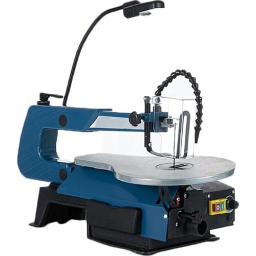 JFS1601 Multifunctional Mini Pull Flower Saw Mini Pull Flower Saw Machine Home Desktop DIY Carving Steel Wire Saw Machine 220V