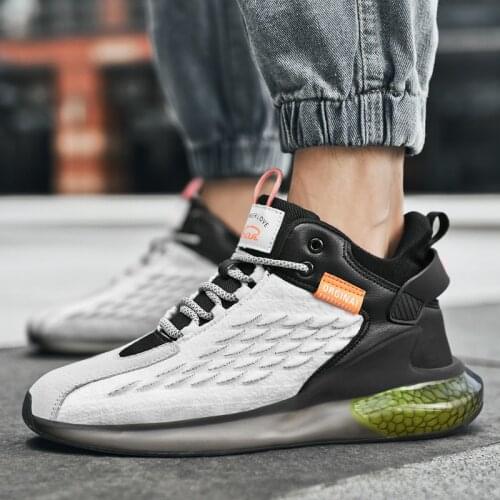 Shoes Men Running Breathable Athletic Shoes High Quality Outdoor Cushion Sports Shoes Big Size Walking Jogging Shoes Sneakers