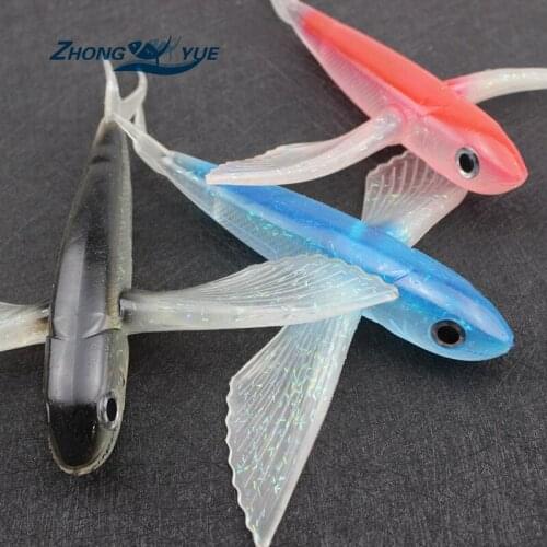 NEW 125g 22cm Large Soft Big Fly Fishing Lures Baits Fishing Tackle Soft Plastic Lures Pesca Plastic Fish Lowest profit