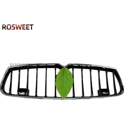 Front Bumper Grille Grill For Chrome Plating Grill Fit For Maserati GEBERIT Car Accessory Front Grille Upper Radiator Mesh Grill