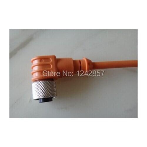 M8*1, PNP/NPN, NO/NC 2 meters angle plug sensor connector without led female 3 pin/wires