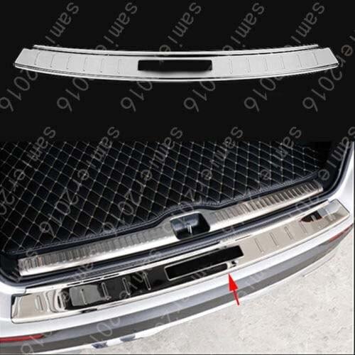 Steel Outer Rear Bumper Guard Pad Cover Trim Fit For Benz GLC Class X205 16-2017