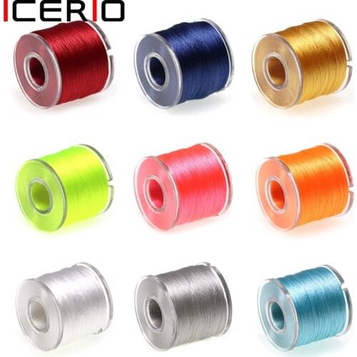 ICERIO 150D Slowing Assist Jigging Hooks Binding Thread Fishing Lure Tying Material DIY Hand-knitted Thread Tackle Accessories