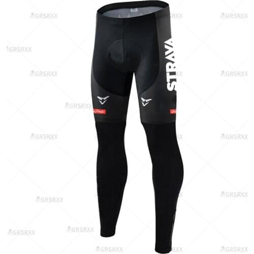 STRAVA Women Cycling Pants Autumn with 5D Padded Breathable Cycling Tights Pro Team Full Length Quick-Dry Bicycle Trousers
