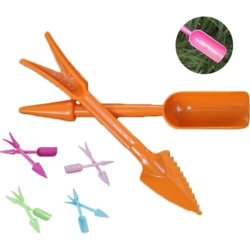 The 1Set utility model transplanting punch planting flowers and gardening tools shop spoon two suit