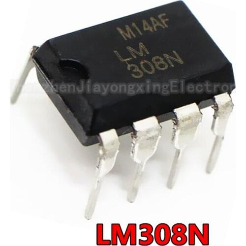 10PCS LM308N DIP8 LM308 DIP 308N DIP-8