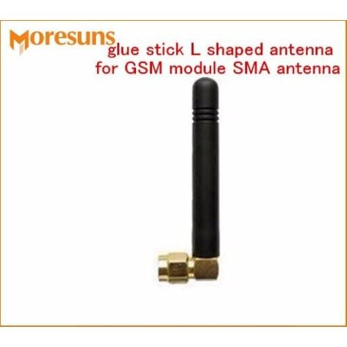 Fast Free Ship 10pcs/lot for SMA antenna for little pepper antenna,glue stick L shaped antenna for GSM module