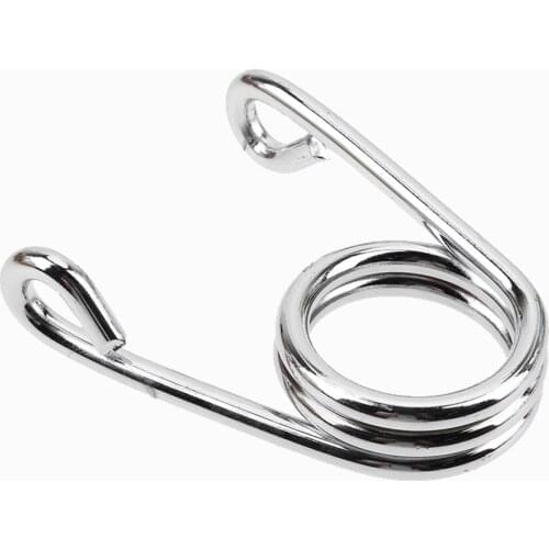 2pcs Motorcycle Chrome Custom Torsion Solo Seat Springs for Harley