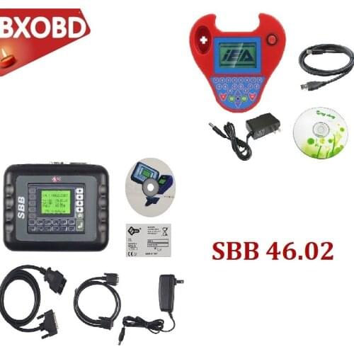 2019 SBB V46.02+ Mini Zedbull Auto Key Programmer SBB 48.88 48.99 Version Zed Bull OBD2 Key Maker