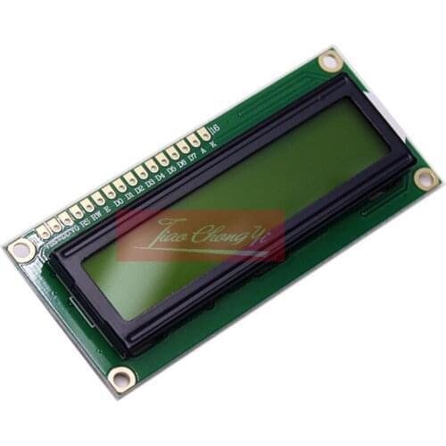 5V LCD1602 1602A HD44780 Character LCD Display Yellow Blacklight TFT 16X2 LCD Module