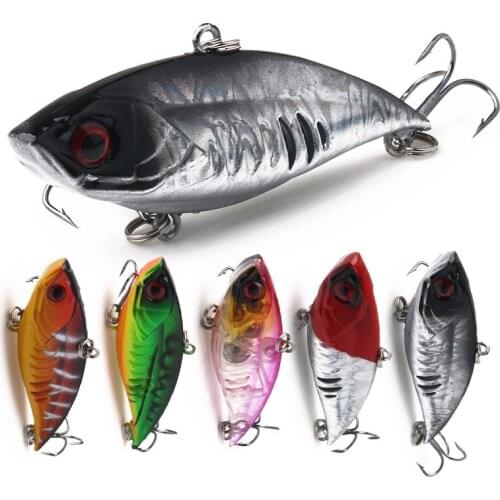6.5CM 10.5G Hard VIB Fishing Lure Ice Sea Bass carp pike Bait Fishing Tackle Isca Artificial Bait Crankbait