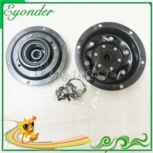 AC A/C Compressor Pump Electromagnetic Clutch Assembly Pulley for Volkswagen MULTIVAN V TRANSPORTER T5 CARAVELLE Mk V Bus 2.5