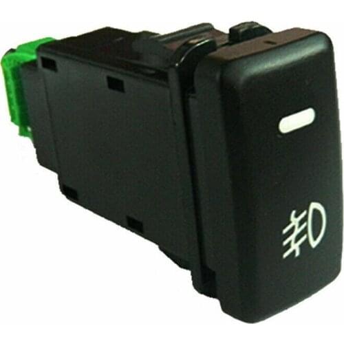 DC12V Car Light Switch Dual Push On Off Fog Lamp Button Switch For Toyota Tacoma 4Runner Prado Land Cruiser Highlander