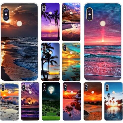 023FG A yellow sea star by the sea Soft Silicone Tpu Cover phone Case for xiaomi redmi 5A 8 8A 5Plus note 5 5A 8 8t Pro