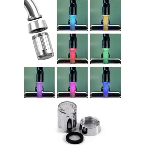Without batteries Tek Color Kitchen Bathroom Detachable Led Illuminated Tap Since About 468307898