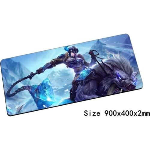 Sejuani mouse pad 900x400mm pad mouse lol notbook computer mousepad Winters Wrath gaming padmouse gamer laptop mouse mats