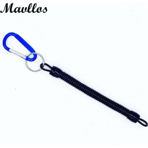 Mavllos 16cm Fishing Rope Tackle Elastics Lanyards Boating Multicolor Ropes Kayak Camping Secure Grips Fishing Accessories