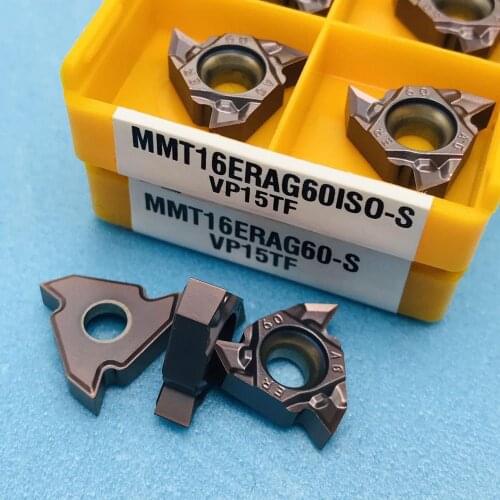 MMT16ER AG60-S VP15TF carbide insert MMT 16ER AG60-S for high quality metal CNC lathe thread lathe tool lathe tool MMT 16ER