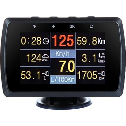 CXAT A501 Multi Functional Smart Car OBD HUD Digital Meter Fault Code Alarm Display