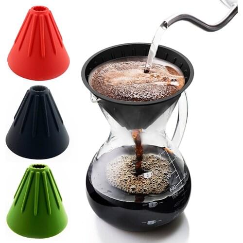 Reusable Rainbow Sugar Color Foldable V60 Coffee Drip Filter Cup Reversible Outdoors Coffee Dripper Filter Cup Coffee Strainer