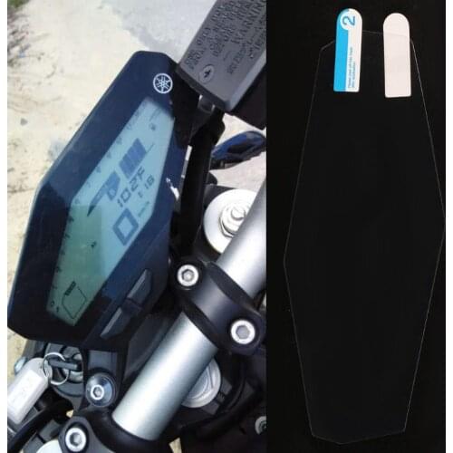 2021 New 2 Set Cluster Scratch Cluster Screen Protection Film Protector for yamaha MT09 MT 09 MT-09 FZ09 FZ 09 FZ-09