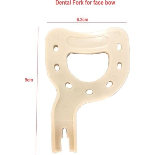 Dental Fork For Dental Face Bow Articulator Plastic German Standard