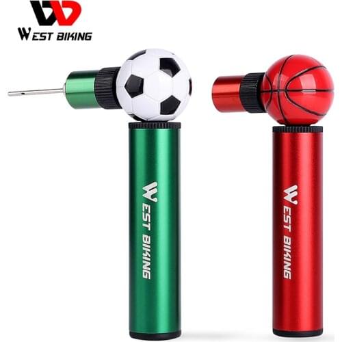 WEST BIKING Portable Bicycle Pump Schrader Presta Valve Ultralight Cycling Tire Inflator MTB Road Bike Pump 90Psi Mini Hand Pump