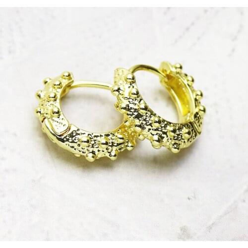 10Pairs Gold Round Earrings Hoop earrings Drop shape Round hoop earrings Gold color earrings Gift for women jewelry 51545