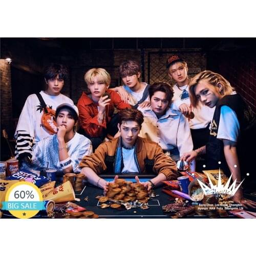 5D DIY Diamond Painting Kpop Stray Kids Cross Stitch Kits Mosaic Diamond Embroidery Full Square Drill Home Decoration Wall Art